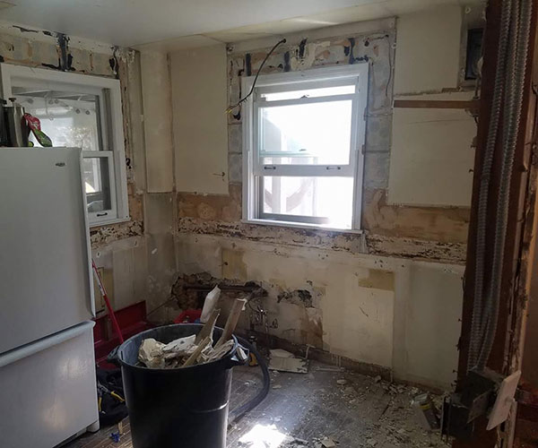 Demo To Put In New Kitchen